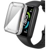 Huawei Honor Band 9 için Kılıf 360 Full Round Soft Silicone Şeffaf [Honor Band 9 ile Uyumlu Kılıf - Şeffaf]