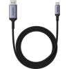 High Definition Serisi Type-C to DP 8K Adaptör Kablo, 2m, Siyah