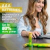 Batteries 24Au Ultra Alkalin Lr03/E92/Aaa Ince Kalem Pil, 1.5 Volt, 2Li Kart