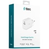 2SCP02B SmartCharger Duo PD 45W Seyahat Hızlı Şarj Aleti USB-C+USB-A