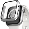 Apple Watch Series 7 41mm için Kılıf Matte Premium Slim WatchBand Gümüş [Watch Series 7 41mm ile Uyumlu Kılıf - Gümüş]