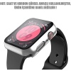 Apple Watch Series 7 41mm için Kılıf Matte Premium Slim WatchBand Gümüş [Watch Series 7 41mm ile Uyumlu Kılıf - Gümüş]