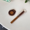 Mendoza - Hakiki Deri El Yapımı Airtag Kılıfı Anahtarlık | Minimalist Tasarım | Taşınabilir Koruyucu Airtag Tutucu