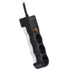 TSK19010 POWERSURGE 3-SURGE PROTECTION PLUG-1050 JOULE- WITH CABLE SİYAH