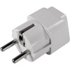 Evrensel Adaptör Seyahat Fişi Beyaz AB Normu - 250V AC 10~16A