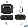 Apple AirPods Pro 2.Nesil Legacy Cube için Kılıf Siyah [AirPods Pro 2. Nesil ile Uyumlu Kılıf - Siyah]