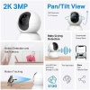 Tapo C210, 2K 3MP, Hareket Tespit ve Takibi, 360°, 9m Gece Görüşü, Çift Yönlü Sesli İletişim, Sesli Alarm, Bulut/Yerel Depolama, Bebek Ağlaması Tespiti, İç Mekan Wi-Fi Güvenlik Kamerası
