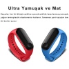 Mi Band 3 - Mi Band 4 Akıllı Bileklik Uyumlu Kyver Kordon Kayış