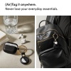 Spigen Ciel AirTag Kılıf Basic Leather Black - AMP01836