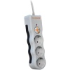 TSK19009 POWERSURGE 3-SURGE PROTECTION PLUG-1050 JOULE-WITH CABLE BEYAZ