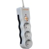 TSK19009 POWERSURGE 3-SURGE PROTECTION PLUG-1050 JOULE-WITH CABLE BEYAZ