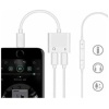 Mobile İPhone 13-12-11- X Plus Lightning Kulaklık +Şarj Usb Adaptörü BEYAZ