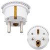 2 ADET Evrensel Uluslararası Priz Fiş Adaptör Çevirici 16A 250V Seyahat fişi Dönüştürücü Adaptörü, 200den fazla ülkede ABD/Avustralya/UK, CE sertifikalı
