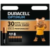 Optimum AA Alkalin Kalem Pil (8li Paket) 1,5V - LR6 MX1500