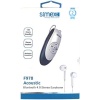 Mikrofonlu Bluetooth Kulaklık Stereo Beyaz F970