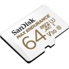 Max Endurance MicroSDHC 64GB SD Adapter For Home Security Cameras & Dashcams, Up To 30,000 Hours, Full HD / 4K Videos, Extreme Endurance, Up To 100/40 MB/s Read/Write Speeds, C10, U3, V30