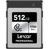 Professional SILVER Serisi 512 GB CFexpress Kart, Tip B CFe Kart, 1750 MB/sye kadar Okuma Hızı, PCIe Gen3x2 özellikli CF Kart, DSLR ile uyumlu, XQD Kamera ile Ters (LCXEXSL512G-RNENG)