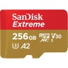 Extreme microSD UHS I Card 256GB for 4K Video on Smartphones, Action Cams & Drones 190MB/s Read, 130MB/s Write.