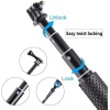 Selfie Çubuğu, 28 inç/71 cm Uzatma Çubuğu Kompakt El Kavrama Ayarlanabilir Kutup Su Geçirmez Monopod GoPro Hero 12 11 10 9 8 7 6 5 4 Oturum AKASO DJI Osmo Aksiyon ve Daha Fazlası ile Uyumlu