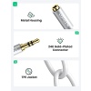 3.5 mm TRS Kulaklık Çoklayıcı Y Kablo Beyaz
