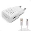 Lg Q6 Şarj Cihazı + Micro Usb Data Kablosu, Beyaz, 2A inv-700