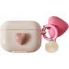 Airpods 4.Nesil/ANC Kılıf Süslü Kalp Desenli Rose Gold [AirPods 4 ile Uyumlu Kılıf - Rose Gold]