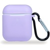 Trend Apple AirPods 2/1 Nesil Uyumlu Kılıf Silicone Fit (Silikon) Lila Renk