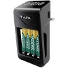 LCD PLUG CHARGER + 4 Adet 2100 mAh Pil Hediyeli