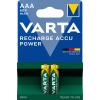 Rechargeable Accu 2 AAA 800 mAh R2U, yeşil/gri
