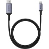 High Definition Serisi Type-C to DP 8K Adaptör Kablo, 1.5m, Siyah