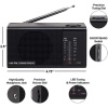 KB-800 Mini Radyo Taşınabilir Multi Band FM Radyo
