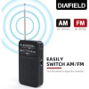 HT-263 Taşınabilir AM/FM Radyo Küçük Boy Cep Radyosu Pilli Radyo knstar K-263