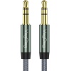 3.5mm Jack TRS Hi-Fi Örgülü AUX Ses Kablosu 5 Metre