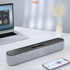 DS108 10W Bluetooth Kablosuz Hoparlör - Masaüstü, PC, TV, Laptop Uyumlu, USB/SD Kart/AUX Girişi, 360° Surround Ses, Taşınabilir Soundbar Siyah