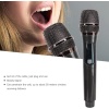 Kablosuz Karaoke Mikrofonu 6.35mm Amfi hoparlör İçin ve Sahne Performansı Çok Amaçlı Aktiviteler İçin Tak ve Çalıştır Kablosuz Mikrofon Dış Mekan Kullanıma Uygun WN03(Tekli Mikrofon)