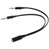 4457 Kulaklık Mikrofon Çevirici Ayırıcı Dönüştürücü Çoklayıcı Adaptör
