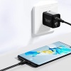 BL71 USB to Type-C 2.4A 1.2M Örgülü Data ve Şarj Kablosu (Siyah)