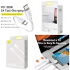 Superior Hızlı Şarj Özellikli 100W Type-C to Type-C Kablo 1m-Beyaz