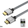 Ultra Sertifikalı Hdmi 2.1 Kablo - 8K 60Hz, 4K 120Hz, 4K 60Hz, eARC, HDR, D-HDR, HDCP2.2, Dolby Vision, Dolby Atmos (2 Metre)