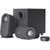 Z407 2.1 Bluetooth Hoparlör Sistemi, Subwoofer, Kompakt Tasarım, Kontrol Kadranı, 20 m Kablosuz Kullanım Mesafesi, 80 W, Siyah
