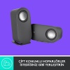 Z407 2.1 Bluetooth Hoparlör Sistemi, Subwoofer, Kompakt Tasarım, Kontrol Kadranı, 20 m Kablosuz Kullanım Mesafesi, 80 W, Siyah