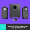 Z407 2.1 Bluetooth Hoparlör Sistemi, Subwoofer, Kompakt Tasarım, Kontrol Kadranı, 20 m Kablosuz Kullanım Mesafesi, 80 W, Siyah