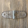 Hırdavat Plastik Oval Menteşe 11cm (2 Adet) Şeffaf