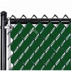 Örgü Tel Koruma, Kapatma, Gizlilik Bantları, Pvc Çit Şeridi (50 metre) (5cm, Yeşil)