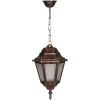 Bfe-68206-Bkr Kahverengi Elektrostatik Toz Boyalı Dış Mekan Aydınlatma, E27, Aluminyum, Polikarbon Cam, 23Cm