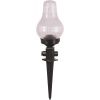 BBO-68164-BSY Siyah Elektrostatik Toz Boyalı Dış Mekan Aydınlatma, E27, ABS, Akrilik Cam, 20cm