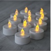 Pilli Led Tealight T-LİGHT MUM PİLLİ MUM LED IŞIK SICAK SARI RENK DEKORASYON SÜSLEME DÜĞÜN KINA ORGANİZASYON (6)