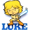 Light 3D FX ışık  Luke 3D Deco mini-sized LED duvar lambası