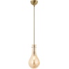 AV-60092-1E Eskitme Kaplama Modern Avize, E14, Metal, Cam, 15cm