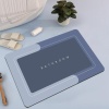 Banyo Paspası-Kaymaz Tabanlı-Süper Emici Banyo Paspası-Abdest Paspası-Kare (MAVİ)(Nks128M)